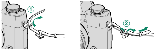 富士フイルムが推奨するカメラストラップの巻き方