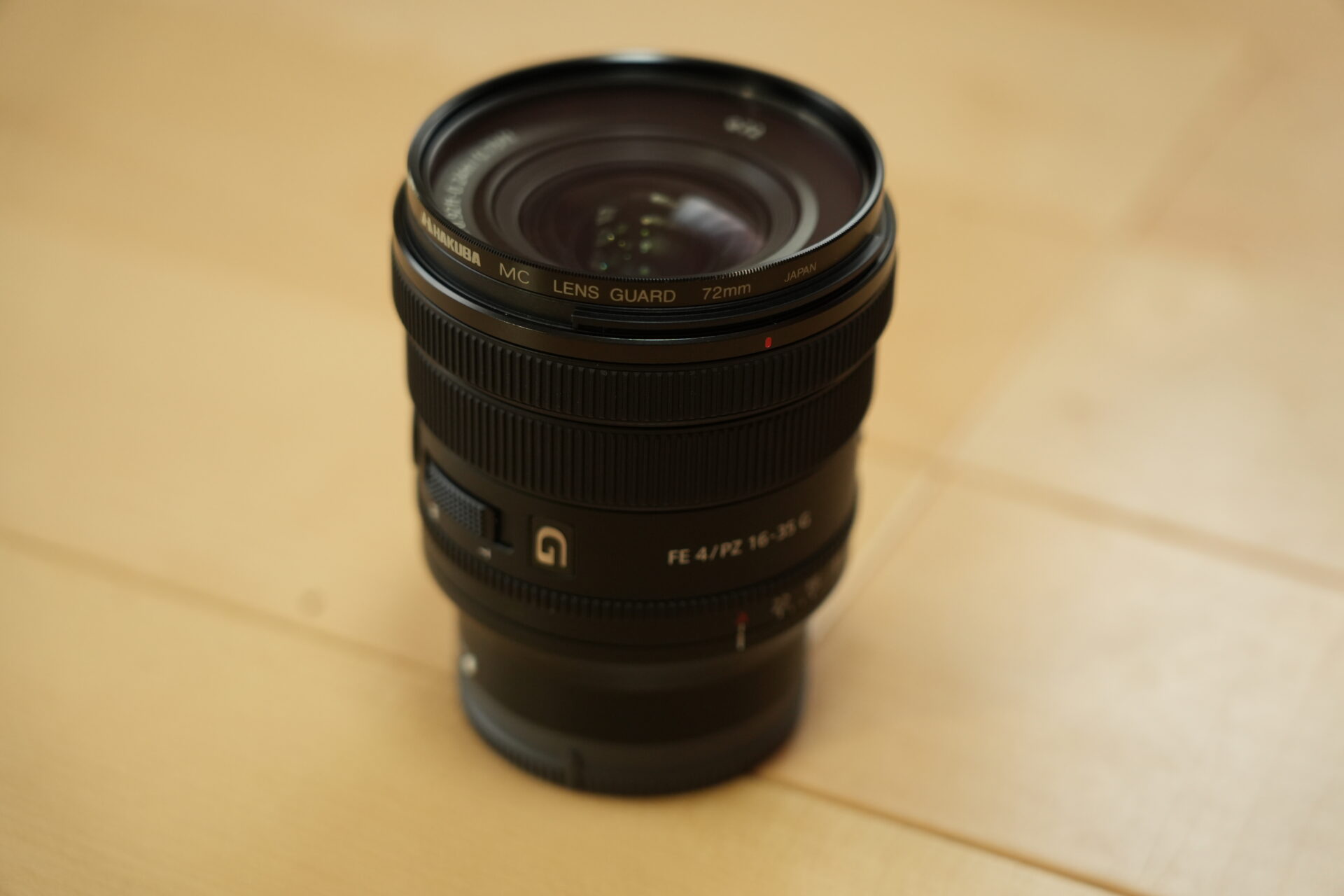 APEXRENTALSからレンタルしたソニーEマウント超広角ズームレンズのFE PZ 16-35mm F4 G